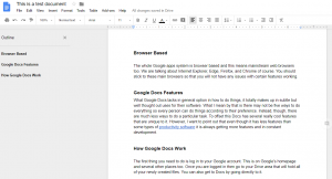 how google docs work