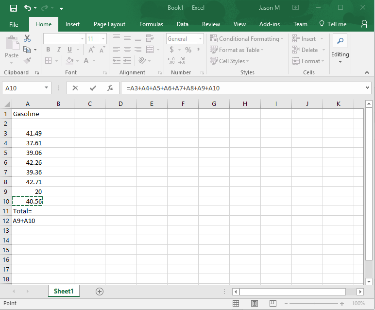 step by step excel 2016 tutorial