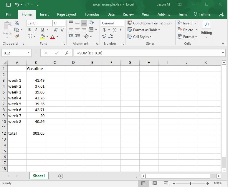 step by step excel 2016 tutorial