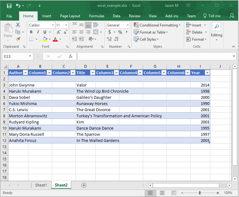 step by step excel 2016 tutorial